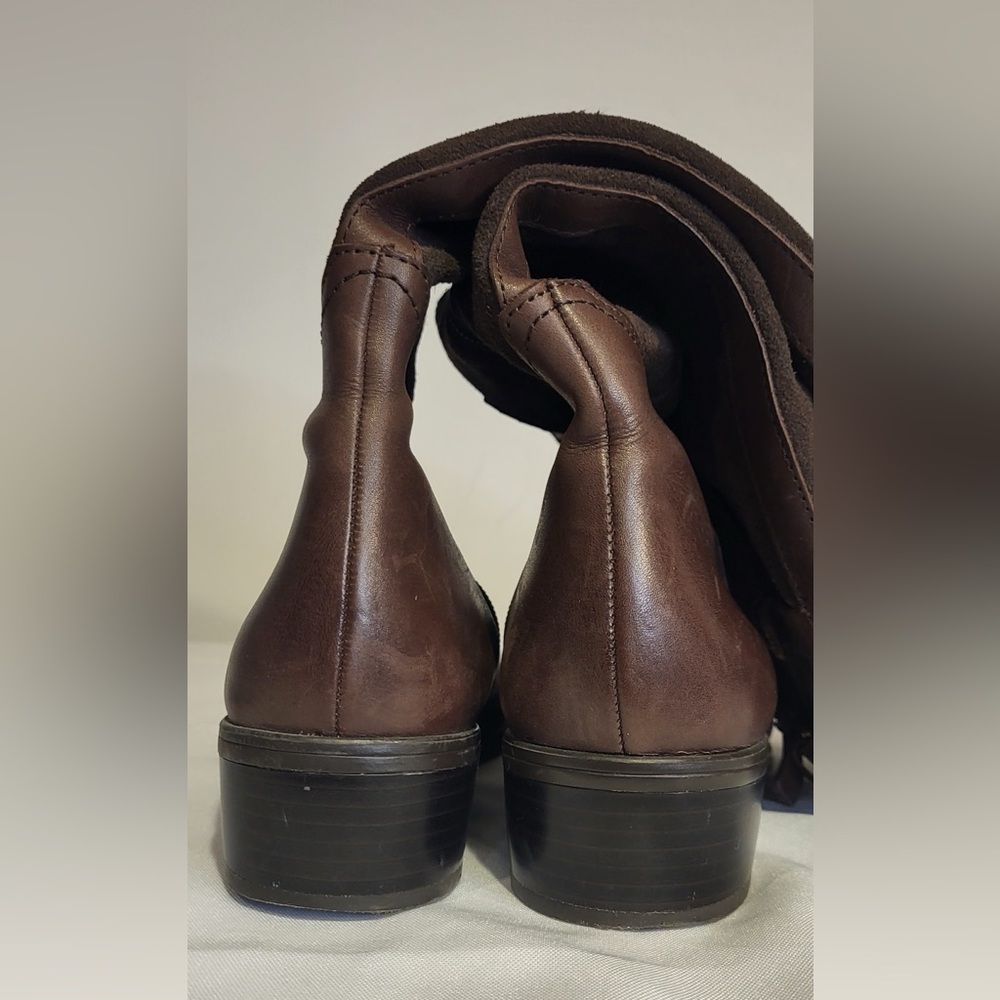 Ralph Lauren Brown Over the Knee Boots - Picture 2 of 7